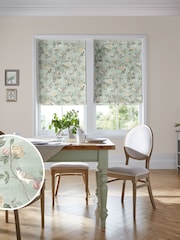 Laura Ashley Green Eglantine Made To Measure Roman Blinds - Image 1 of 6