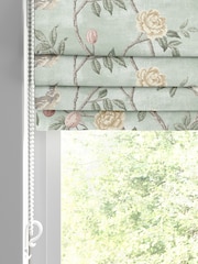 Laura Ashley Green Eglantine Made To Measure Roman Blinds - Image 2 of 6
