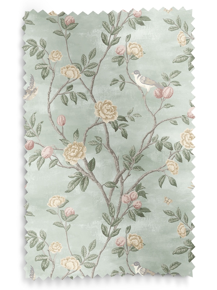 Laura Ashley Green Eglantine Made To Measure Roman Blinds - Image 6 of 6