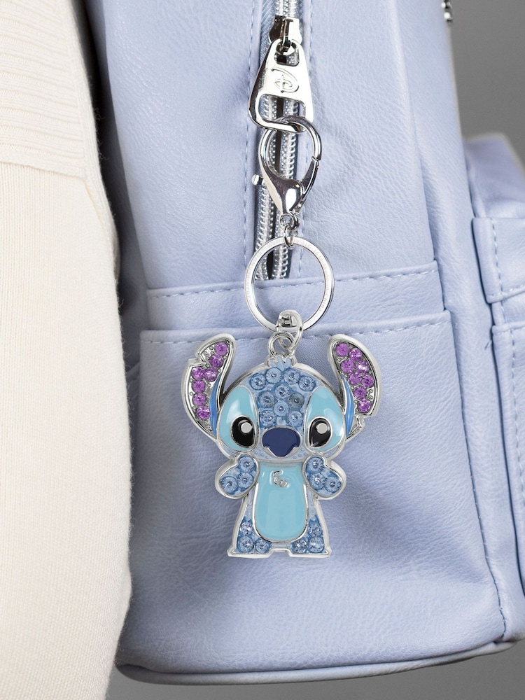 Peers Hardy Silver 3D Stitch Stone Set Key Chain - Image 2 of 3
