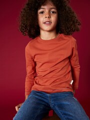 White Stuff Red Long Sleeve Abersoch T-Shirt - Image 3 of 4