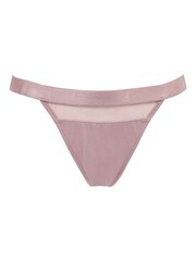 Pour Moi Pink India High Leg Thong - Image 4 of 5