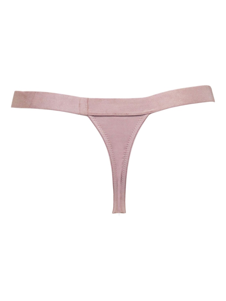 Pour Moi Pink India High Leg Thong - Image 5 of 5