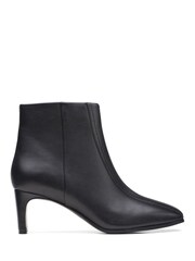 Clarks Black Leather Seren55 Top Boots - Image 1 of 7
