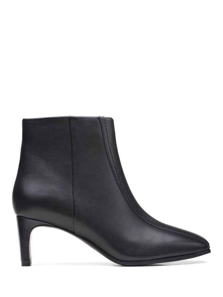 Clarks Black Leather Seren55 Top Boots - Image 1 of 7