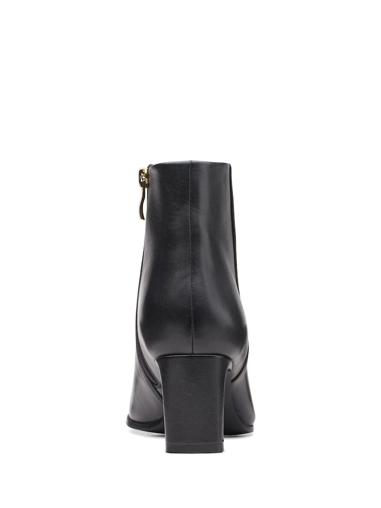 Clarks Black Leather Seren55 Top Boots - Image 2 of 7