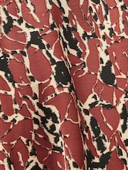 Esprit Brown Patterned Blouse - Image 7 of 7