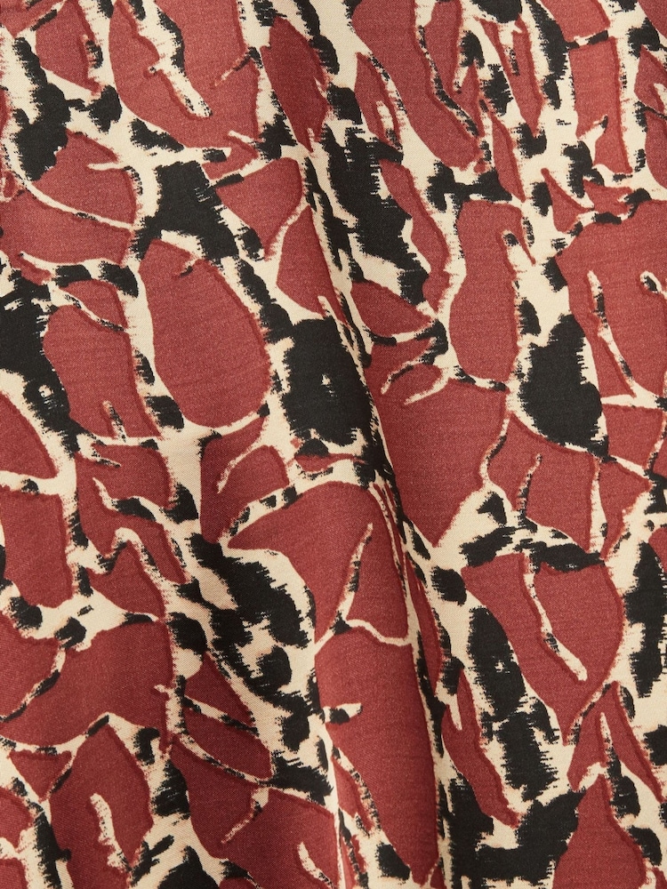 Esprit Brown Patterned Blouse - Image 7 of 7 Esprit Brown Patterned Blouse - Image 7 of 7