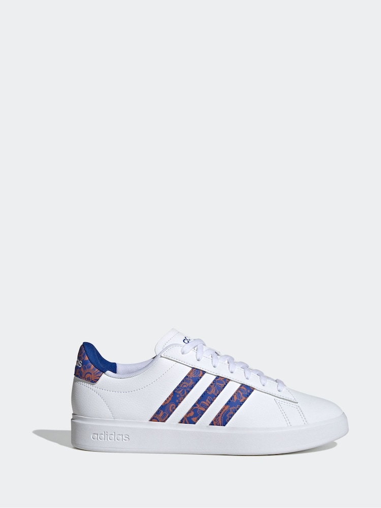 adidas White Grand Court 2.0 Shoes - Image 1 of 9