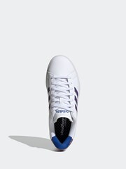adidas White Grand Court 2.0 Shoes - Image 6 of 9