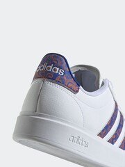 adidas White Grand Court 2.0 Shoes - Image 8 of 9