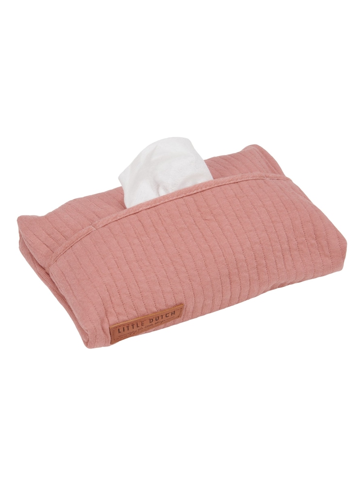 Little Dutch Pink Pure Pink Blush Baby Wipes Cover - Image 1 of 1