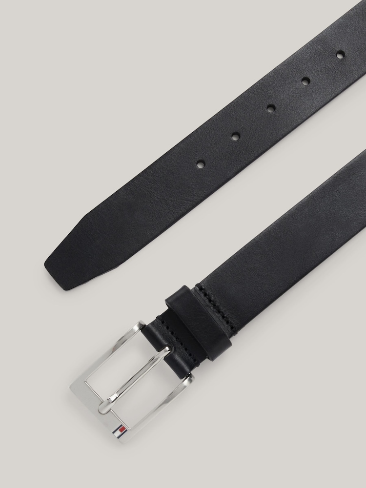 Tommy Hilfiger Black Leather Aly Belt - Image 4 of 5