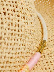 Roza pom pom - Pom Pom Trilby klobuki in kape; pokrivala (3-16let) - Slika 2 iz 2