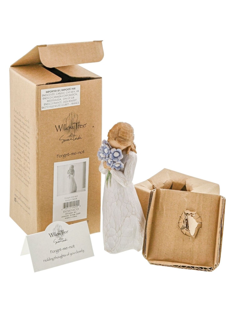 Willow Tree Cream Forget Me Not Figurine - Image 4 of 4