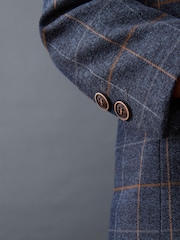 Navy Check Blazer (3mths-9yrs) - Image 4 of 6