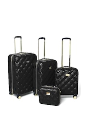 Dune London Black Medium Orchester 67cm Suitcase - Image 5 of 6