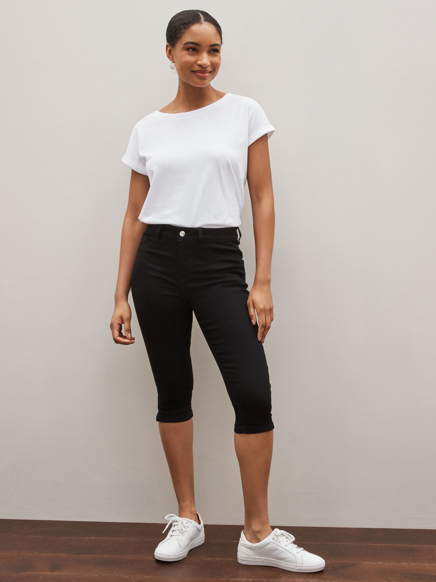Buy Black/White/Stripe Cap Sleeve Cotton T-Shirts 3 Pack from Next USA