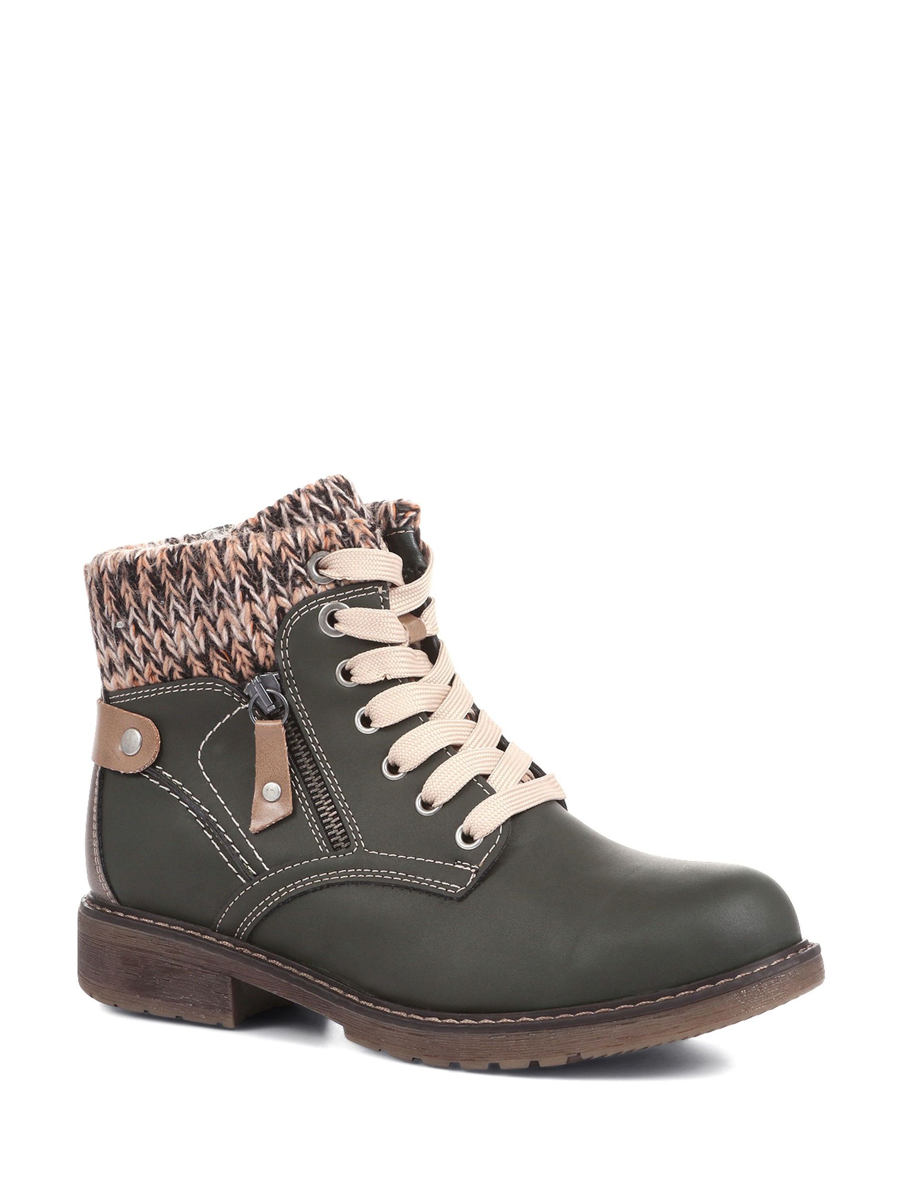Buy Pavers Green Lace Up Ankle Boots from Next USA
