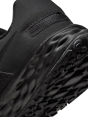 Nike Black Revolution 6 Flyease Youth Trainers - Image 11 of 11