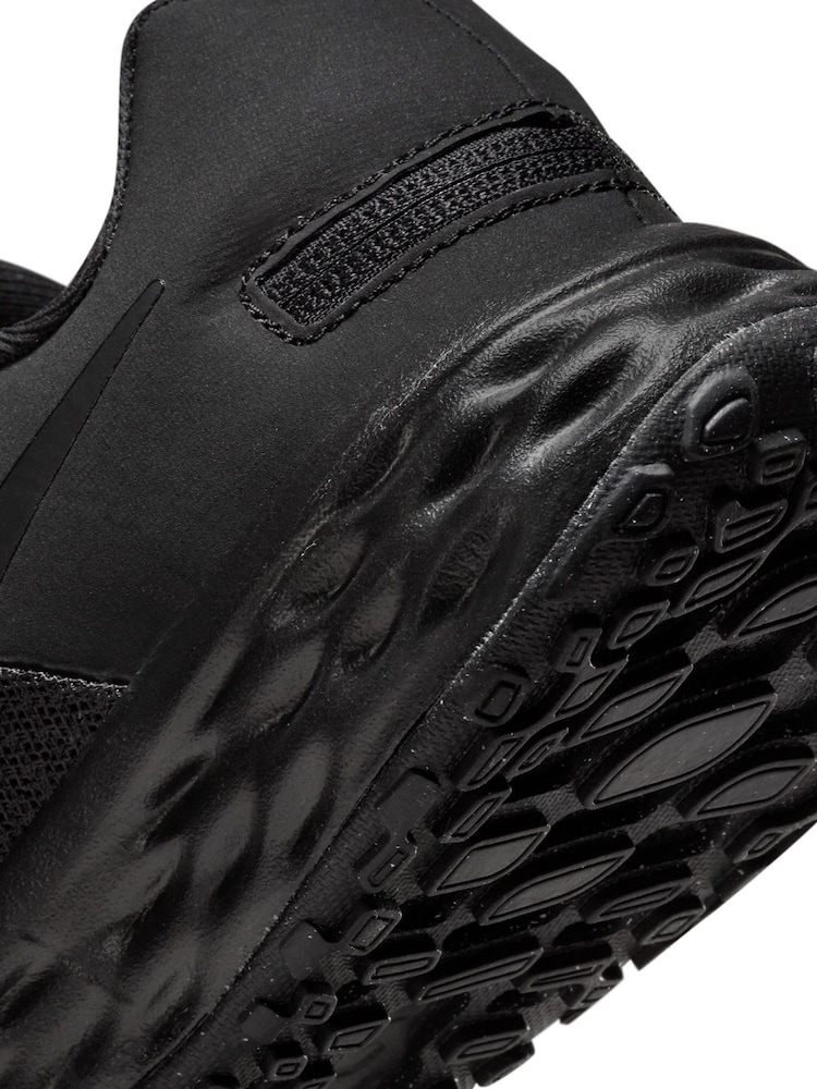 Nike Black Revolution 6 Flyease Youth Trainers - Image 11 of 11