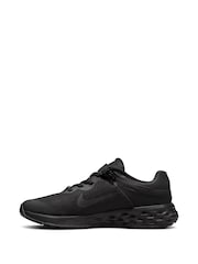 Nike Black Revolution 6 Flyease Youth Trainers - Image 4 of 11