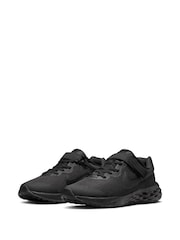 Nike Black Revolution 6 Flyease Youth Trainers - Image 5 of 11