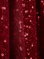 Reiss Red Isabella 9-12 yrs Short Tulle Sequin Skirt - Image 7 of 7