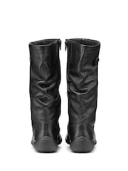 Hotter Black Wide Fit Derrymore II Zip-Fastening Boots - Image 3 of 4