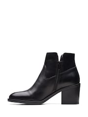 Clarks Black Leather Valvestino Lo Boots - Image 2 of 7