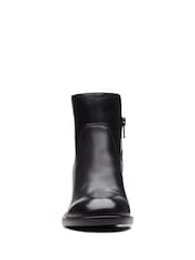 Clarks Black Leather Valvestino Lo Boots - Image 5 of 7