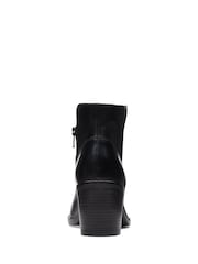 Clarks Black Leather Valvestino Lo Boots - Image 6 of 7