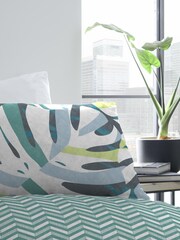 Fusion Green Akito Duvet Cover and Pillowcase Set - Image 2 of 3