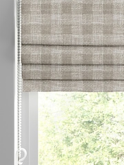 Laura Ashley Brown Gingham Made To Measure Roman Blinds - Image 2 of 6