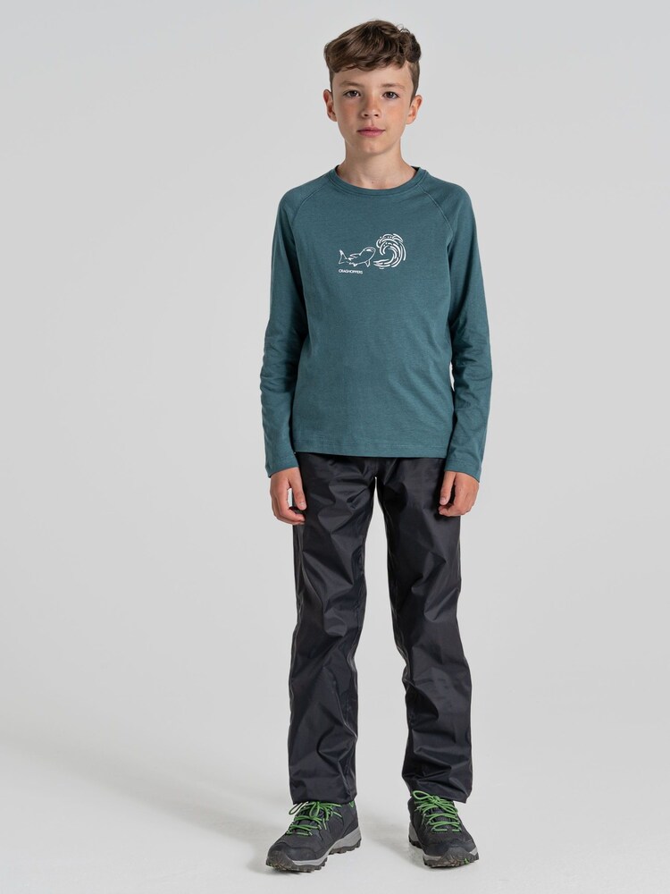 Craghoppers Triton Black Waterproof Trousers - Image 1 of 6