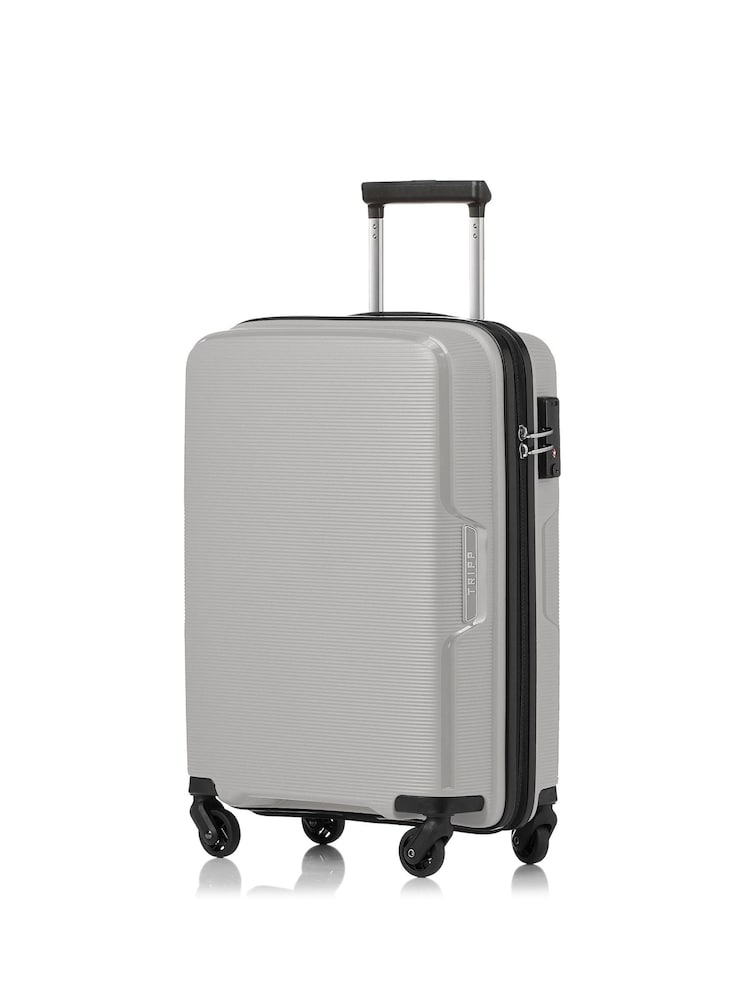 Buy Tripp Dove Grey Escape Cabin Wheel Suitcase from Next Bahrain