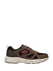 Skechers Brown Sunfair Trekking Low Cut Mens Trail Running Trainers - Image 1 of 6