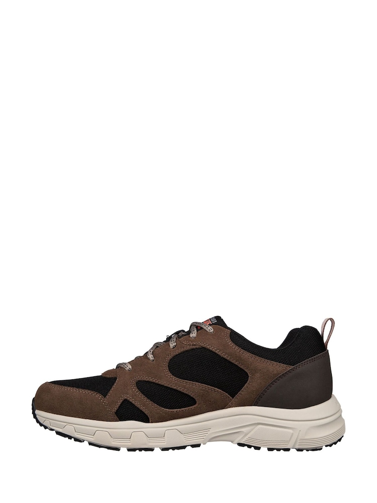 Skechers Brown Sunfair Trekking Low Cut Mens Trail Running Trainers - Image 2 of 6