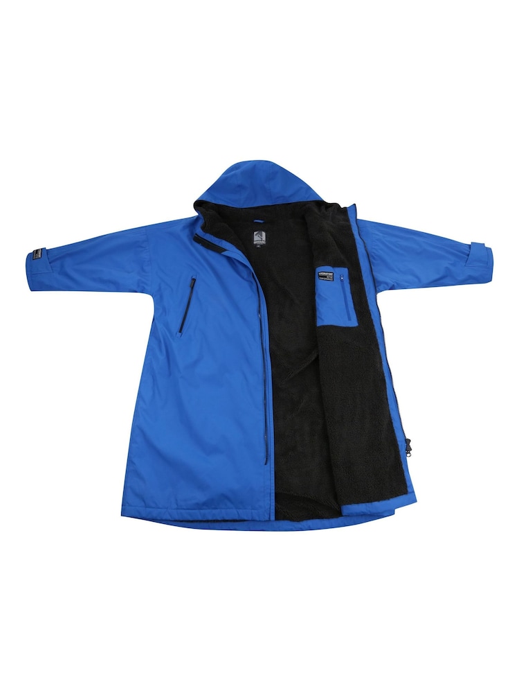 Azul cielo oscuro - Albornoz de cambio impermeable de adulto de Regatta - Imagen 12 de 12 Azul cielo oscuro - Albornoz de cambio impermeable de adulto de Regatta - Imagen 12 de 12