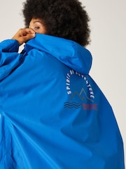 Regatta Dark Sky Blue Adult Waterproof Changing Robe - Image 6 of 12