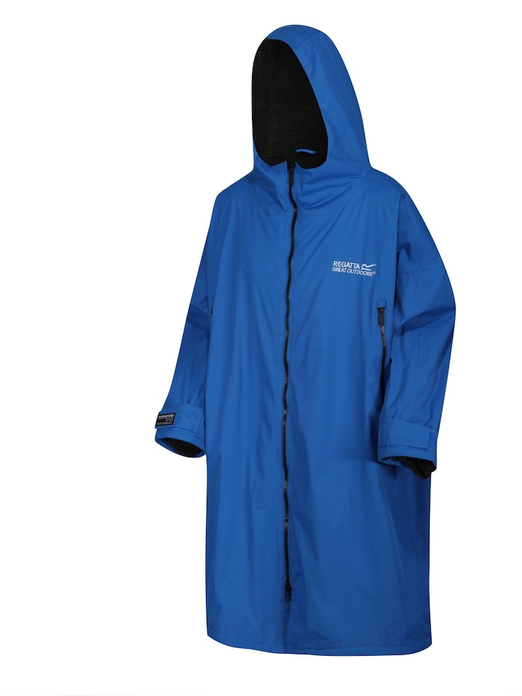 Regatta Dark Sky Blue Adult Waterproof Changing Robe - Image 8 of 8 Regatta Dark Sky Blue Adult Waterproof Changing Robe - Image 8 of 8
