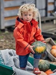 JoJo Maman Bébé Rust Cosy Fisherman's Jacket - Image 1 of 4