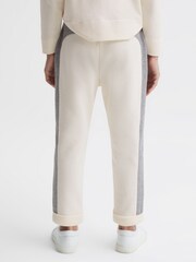 Reiss Pale Pink/Grey Marl Orla 4-9 yrs Colourblock Joggers - Image 5 of 7