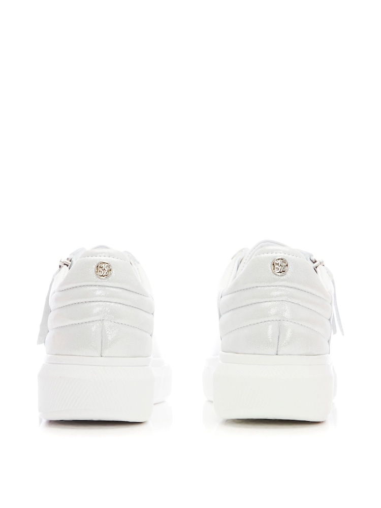 Moda In Pelle Chunky Sole Trainers With Side Zip - Image 2 of 4