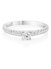 Beaverbrooks Platinum Diamond Solitaire Ring - Image 2 of 5
