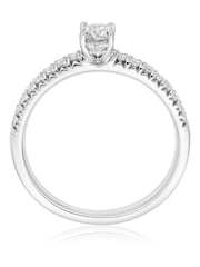 Beaverbrooks Platinum Diamond Solitaire Ring - Image 3 of 5