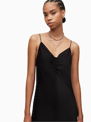AllSaints Black Alexia Dress - Image 3 of 5