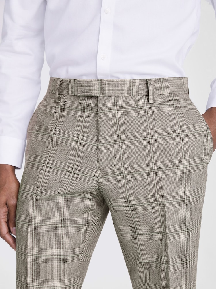 Moss - tailored geruite pantalon - Image 3 of 3