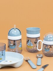 Little Dutch Blue Sailors Bay Mepal 360 Trainer Cup 300ml - Image 1 of 4