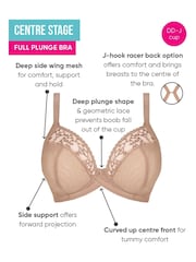 حمالة صدر ذات فتحة مركزية كاملة من Curvy Kate - صورة 6 من 7